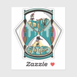 Sticker pour les mouches du temps