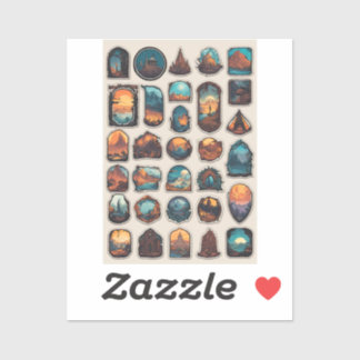 Sticker pour les royaumes enchantés : Paysage d'Im