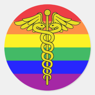 Sticker pour les soins de santé LGBTQ