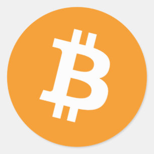 Sticker pour logo Bitcoin original