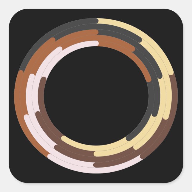 Sticker Pour L'Unité Raciale (Devant)