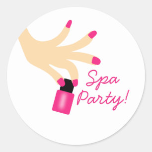 Sticker pour manucure pour Spa Anniversaire ou Fêt