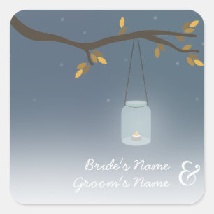 Sticker pour Mariage de automne extérieur Mason Ja