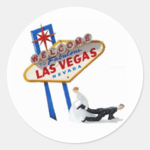 Sticker pour mariée et chambre Mariage de Las Vega