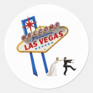 Sticker pour mariée et chambre Mariage de Las Vega