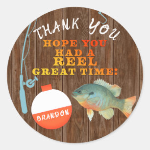 Sticker pour Merci de pêche