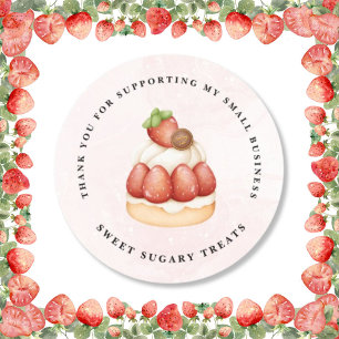 Sticker pour Merci fraise