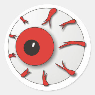 Sticker pour oeil Halloween