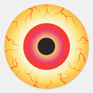 Sticker pour oeil monstre