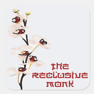 Sticker pour orchidée de moine
