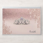 Lecteurs de Parties scintillant or Rose moderne Om