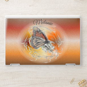 Sticker Pour Ordinateurs HP Papillon d'anniversaire