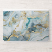 Parties scintillant en marbre d'or à l'aquarelle