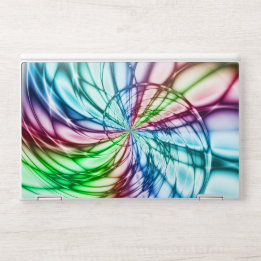 Sticker Pour Ordinateurs HP Serendipité | Multicolor Fractal Art