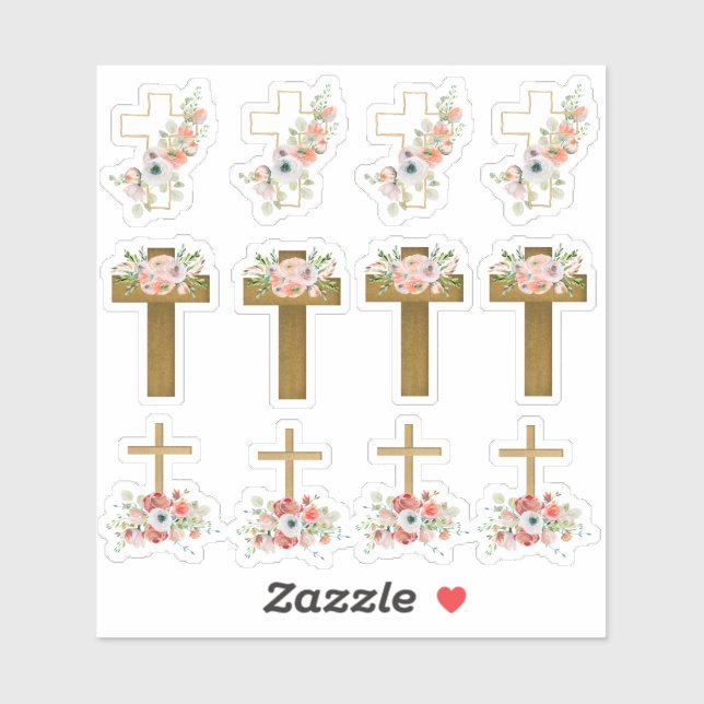 Sticker pour pack de variétés Pâques Croisés (Feuille)