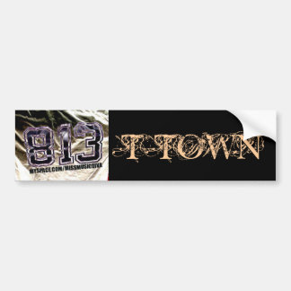 Sticker pour pare-chocs 813 T-TOWN