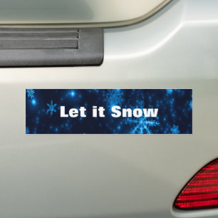Sticker pour pare-chocs Bleu profond et lumineux