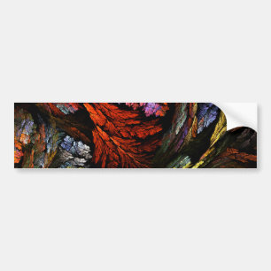 Sticker pour pare-chocs d'art Abstrait