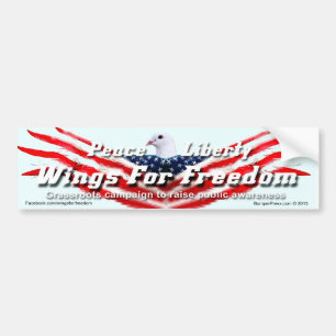 Sticker pour pare-chocs de liberté