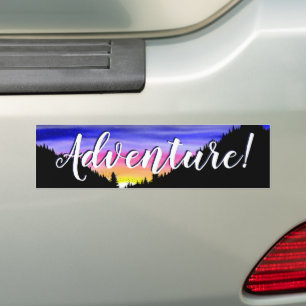 Sticker pour pare-chocs nocturne diamant