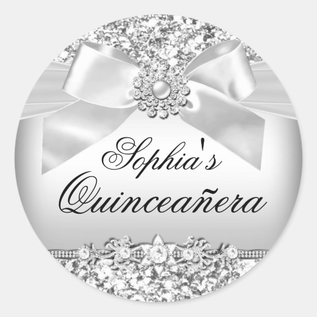 Sticker pour Parties scintillant et bijoux en arge (Devant)