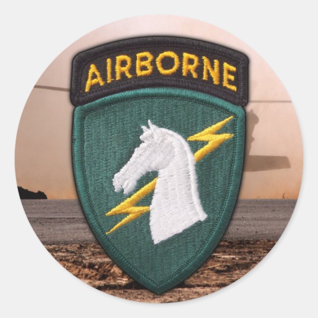 Sticker pour patch 1er opérations spéciales USACAP (Devant)