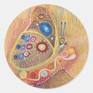 Sticker pour peinture papillon