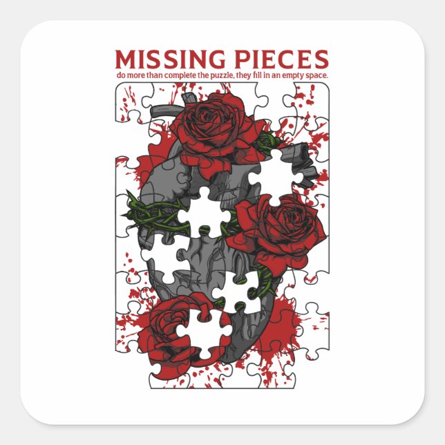 Sticker pour pièces manquantes (Devant)
