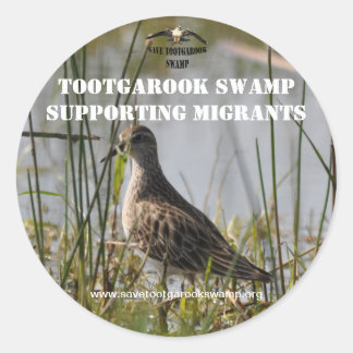Sticker pour soutenir les oiseaux migrateurs