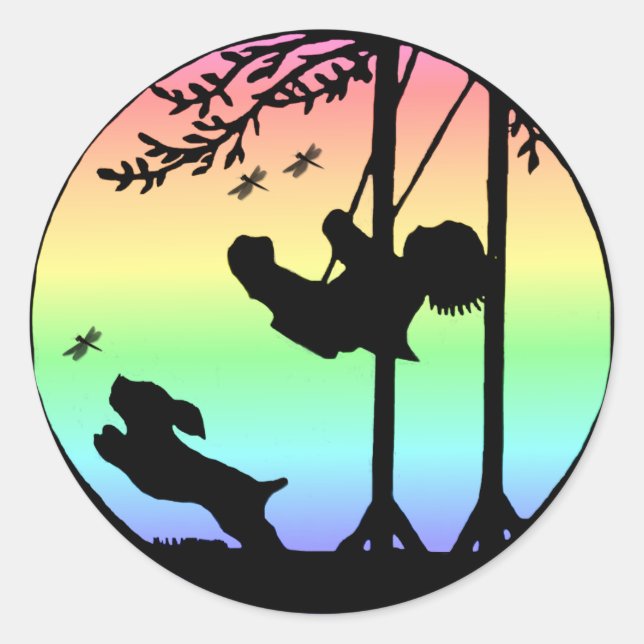 Sticker pour souvenirs d'enfance (Devant)