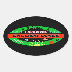 Sticker pour survivant de la classe Whimsical Engl
