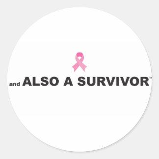 Sticker pour survivant du cancer du sein