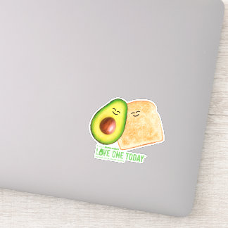 Sticker pour toast Avocado