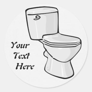 Sticker pour toilettes