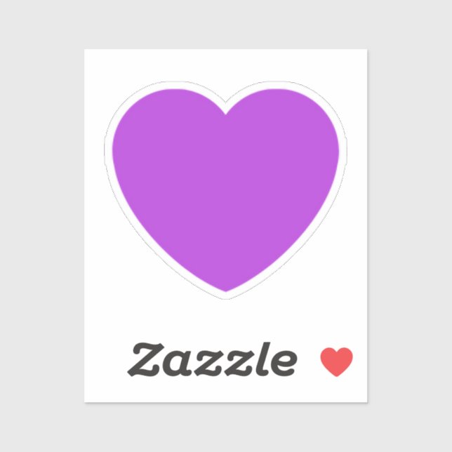 Sticker pourpre (Feuille)