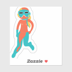 Sticker Poussette en tuba