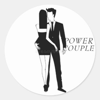 Sticker Power Couple par Warrior_Wares_Inc