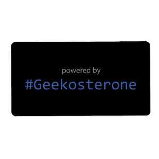 Sticker - Powered by #Geekosterone