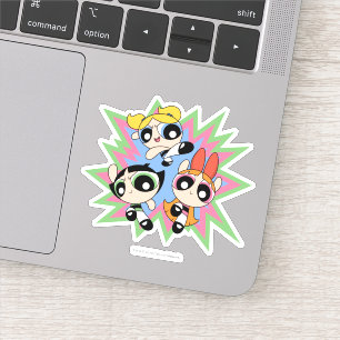 Sticker Powerpuff Girls Powfactor