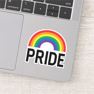 Sticker Pride arc-en-ciel