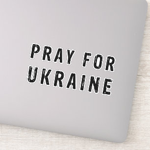 Sticker Priez pour l'Ukraine
