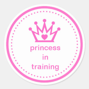 STICKER Princess in training