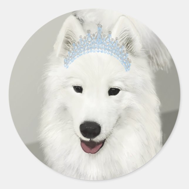 Sticker Princess Samoyed (Devant)