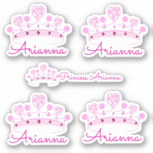 Sticker Princesse Crown Personalized