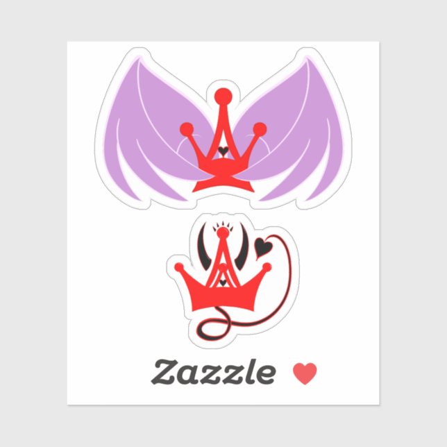 Sticker Princesse de l'Enfer (Feuille)