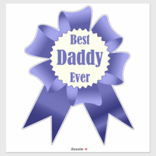 Sticker Prix Best Daddy Ever pour le Père