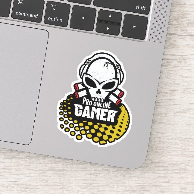 Sticker Pro Online Gamer (Détail)