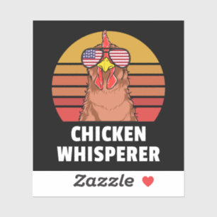 Sticker Producteur de poulet Whisperer