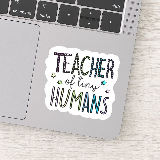 Sticker Professeur de minuscules humains (Détail)