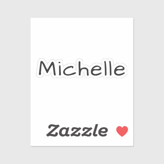 Sticker Professional Unique Casual Handwriting (Feuille)